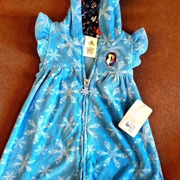 NWOT Disney Girls Frozen Size 3, swim cover -up. - Picture 3 of 6